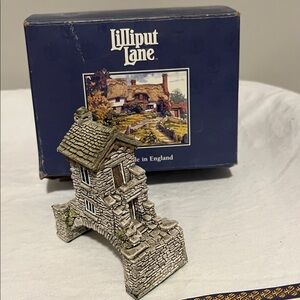 Lilliput Lane Bridge House 1991 made in England box & deed